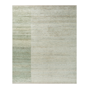 พรมขนสัตว์ถักมือสีเขียว Blythe ลายเรขาคณิตแบบเรียบง่าย รูปทรงสี่เหลี่ยมผืนผ้า พรมอัฟกันสำหรับบ้าน ห้องโถง พรมห้องนั่งเล่นใหม่ - Product Image 1