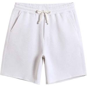 Pantalones cortos de lana de alta calidad para hombre, con cordón y bolsillos, con logotipo personalizado, OEM, venta al por mayor, de alta calidad - Product Image 1