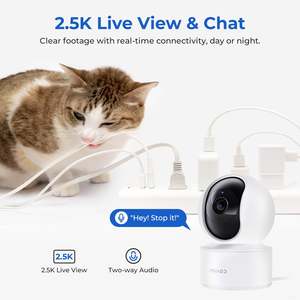 กล้องวงจรปิด IMILAB C21 2.5K 4MP สำหรับภายในอาคาร ระบบ WiFi หมุนได้ 360 องศา °   กล้อง PTZ, ระบบตรวจจับและติดตามมนุษย์, ระบบมองเห็นในเวลากลางคืน, ระบบเสียงสองทาง - Product Image 3