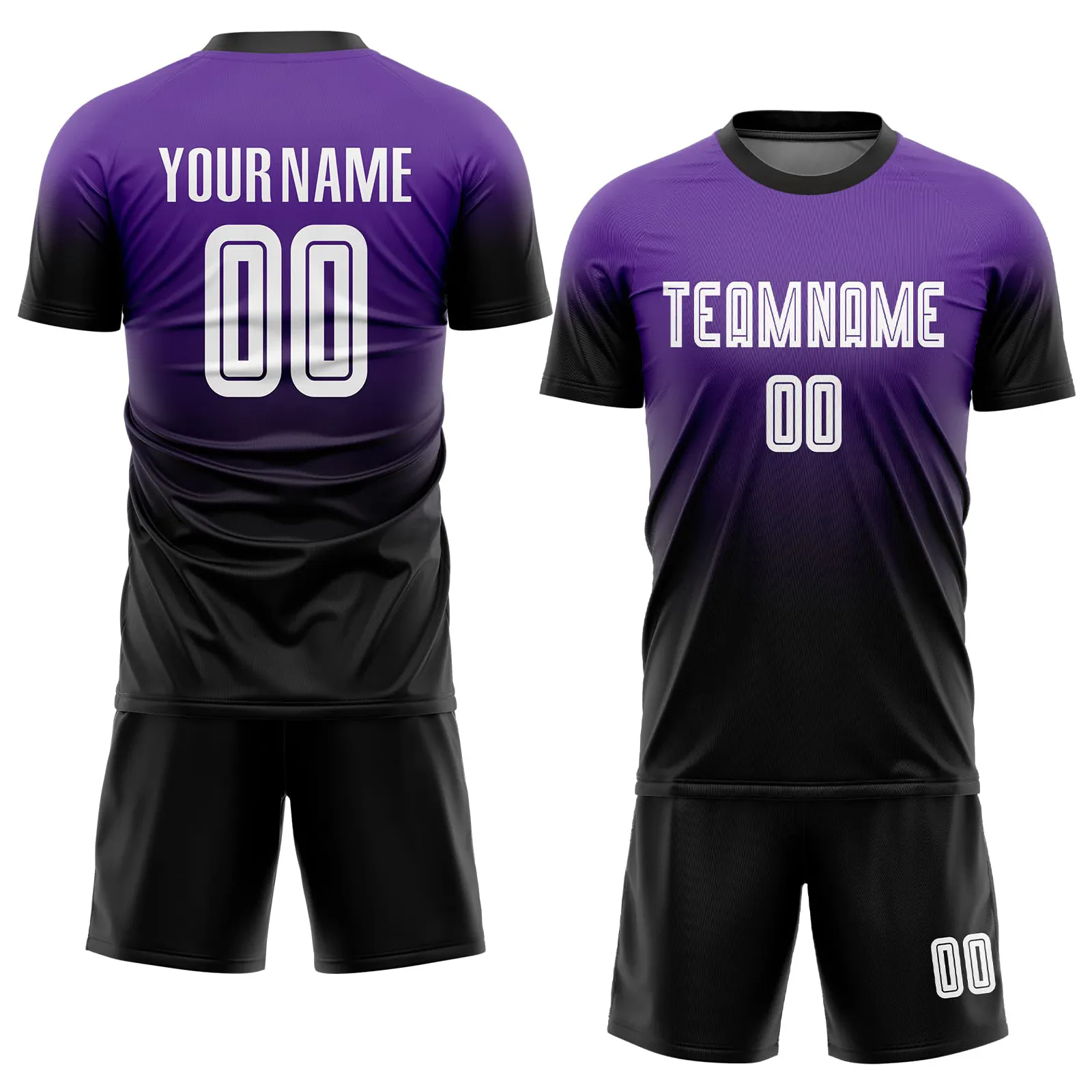 Wholesale Custom Printing Football Training Shirt Sportswear Set Team Training Mesh Football Jerseys