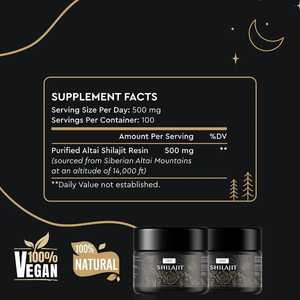 High Potency Himalayan Shilajit Resin Herbal Extract Pure Organic Mineral Pitch Food Grade in Bottle Wholesale - Product Image 4