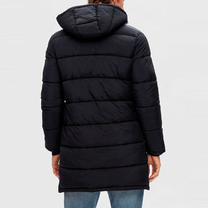 Chaqueta acolchada de manga larga de gran venta 2024 a la venta/servicio OEM diseño personalizado chaqueta acolchada de talla grande para hombre - Product Image 3