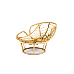 Chaise Papasan en rotin moderne et élégante avec rembourrage confortable pour la maison, l'appartement et la villa améliorent l'ambiance de l'hôtel dans le salon - Product Image 1