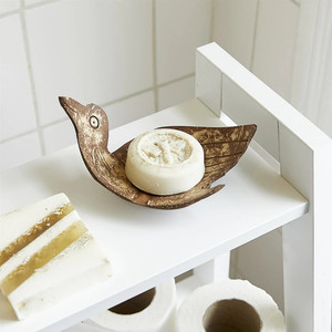 Nuevo diseño en forma de pato cáscara de coco jabonera accesorio de baño bandeja conjunto para jabones caja de regalo personalizada aceptar embalaje - Product Image 2