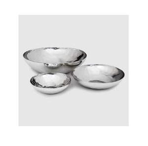 Grand bol de service en acier inoxydable idéal pour servir des salades fraîches ou des pâtes lors de fêtes ou d'occasions spéciales - Product Image 3