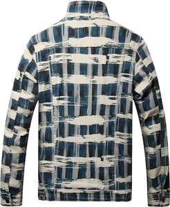 แจ็กเก็ตผ้ายีนส์ปักลายเสื้อแจ็คเก็ตมีกระเป๋าแบบแฟชั่นซักได้หนา - Product Image 2