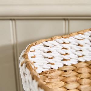 Cesta de Almacenamiento Decorativa para el Hogar de Jacinto de Agua, Cesta de Almacenamiento Hecha a Mano, Venta al por Mayor, Ecológica, Hecha en Vietnam - Product Image 5