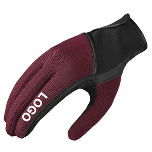 Gants d'équitation en cuir respirant pour homme avec poignées, écran tactile et résistance aux chocs, antidérapants - Product Image 3