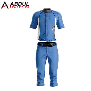 Uniforme de Béisbol de Primera Calidad para Equipos Profesionales con Ajuste Cómodo y Diseño Moderno - Product Image 1