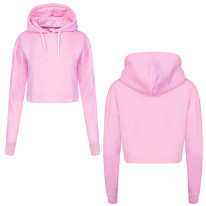 Haut court à capuche personnalisé pour femme, col montant, demi-zip avant, manches longues, en toile, style pull-over, nouvelle collection automne - Product Image 5