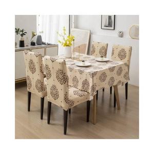 Mantel Cuadrado Clásico de Algodón y Lino 100%, Bordado, Resistente, Lavable, Ligero, Impermeable, Desechable y Personalizable - Product Image 3