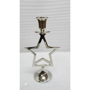 Bougeoir en aluminium poli de conception d'ange, support de bougie de Style Vintage de luxe moderne, qualité supérieure, meilleure vente - Product Image 4