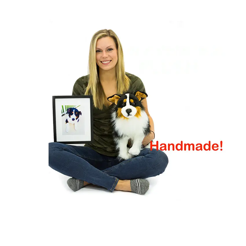 custom plush dog Mascots stuffed toy customization Brand Promotional plush puppy doll dog pet plush toy