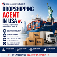Agent d'expédition DDP Dropshipping Chine vers les États-Unis Europe Service de fulfillment FBA