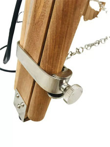 Cổ Điển Hải Lý Gỗ Tếch <span class=keywords><strong>Tripod</strong></span> Đứng | Có Thể Điều Chỉnh Phong Cách Cổ Bằng Gỗ Thủ Công Với Trang Trí Hộp Và Tường Dấu Hiệu Hiển Thị - Product Image 4