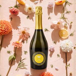 Burbujas de Uvas, Jugo de Uva Blanca Espumoso 100% Airen, 0.0% ABV, Jugo de Uva Espumoso Español, 750 ml - Product Image 2