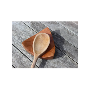 ช้อนไม้ 4 ชิ้นพักการออกแบบรูสําหรับทําอาหารเครื่องครัวสําหรับทําอาหารด้วยการออกแบบภาชนะ - Product Image 2