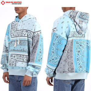 Hot Selling SHAJA PAK INDUSTRIES Men's Bandana <b>Hoodie</b> Durable with Best Material and Side Pockets for Autumn Season - Product Image 5