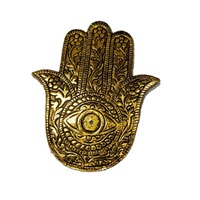 Brûleur d'encens en métal Hamas GC-IN-118 pour la décoration de la maison, disponible au prix d'exportation depuis l'Inde.