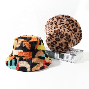 Custom Logo 2025 Hot Selling High Quality Trendy Winter Autumn Warm <b>Bucket</b> <b>Hats</b> <b>Bucket</b> <b>Hat</b> for <b>Women</b> - Product Image 3