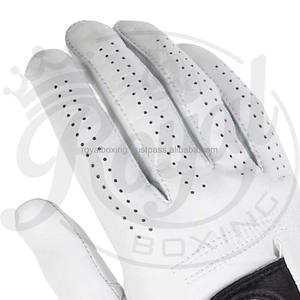 Guante de golf transpirable de cuero Cabretta suave a todo color Guantes de golf con logotipo personalizado deportivo - Product Image 4