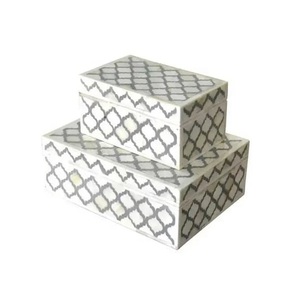 Caja de Joyería con Incrustaciones de Hueso, Estilo Antiguo, Caja Decorativa para el Hogar, Hotel, Uso Decorativo, Regalo de Boda, Fiesta, Caja de Joyería con Incrustaciones de Hueso, Gran Venta - Product Image 6