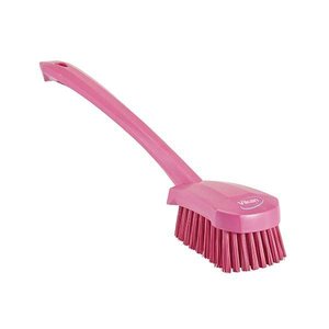 Cepillo de mano con mango VIKAN 41,5cm cerdas duras - Product Image 1