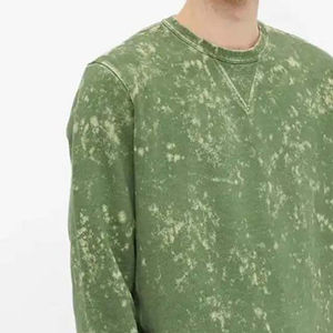 Sweat-shirts à capuche surdimensionnés en molleton délavé à l'acide, poids lourd, pour l'hiver, fabrication sur mesure, OEM, broderie, basiques pour hommes, avec poche - Product Image 3