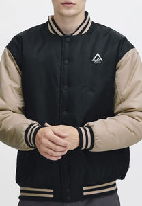 Best Product Satin Varsity Jacket for Men Baseball Bomber <b>Fashion</b> Plain Casual Letterman Jackets Classic Vintage 100% Cotton - Product Image 2