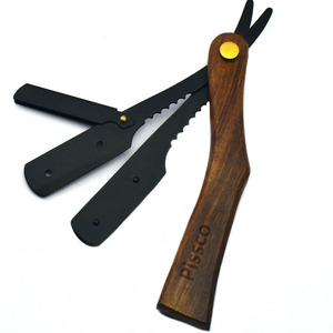 Navaja de Afeitar Recta para Barbería con Cuchilla Reemplazable - Product Image 1