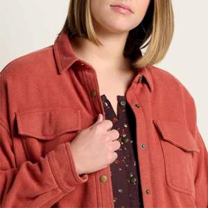 OEM Custom Trendy Plaid Shirt Jacket for <b>Women</b> | <b>Soft</b> & Comfortable | Must-Have Fall Layering Piece - Product Image 4