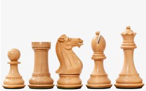 Pièces d'échecs professionnelles Honor of Staunton, en bois de palissandre et de buis, poids réel, roi de 4,0 pouces, au meilleur prix - Product Image 4