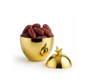 Exquisito tazón para servir, adecuado para una amplia gama de platos, el tazón para servir de metal añade valor duradero a cualquier colección de cocina. - Product Image 1