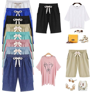 Women's High Waist Athletic <b>Shorts</b> Workout Running Sweat <b>Shorts</b> 2 <b>Zipper</b> <b>Pockets</b> for Casual Gym Lounge - Product Image 6