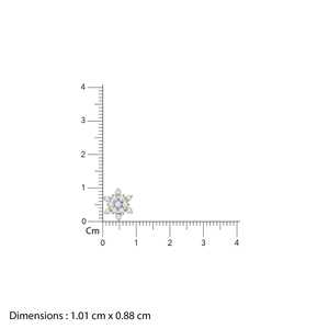 Boucles d'oreilles dorées Empress Solitaire - Product Image 4