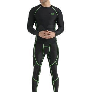 T-shirts d'entraînement de gymnastique à compression à séchage rapide pour hommes pour vêtements d'entraînement - Product Image 2
