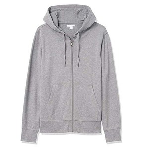 Sweat-shirts à capuche zippés brodés respirants pour hommes – Nouvelle collection Pakistan 2027 – Personnalisables en molleton de coton de haute qualité – Couleur unie - Product Image 6