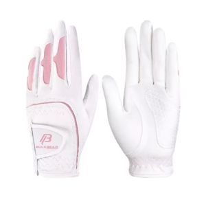Gants de golf professionnels unisexes, respirants, en cuir véritable, imperméables, fermeture à boucle, design unique personnalisable, mitaines de golf - Product Image 1