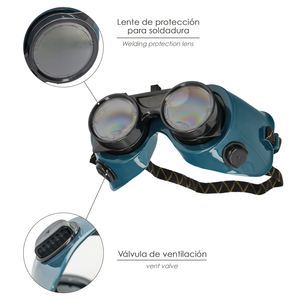 Occhiali da saldatura con lenti ribaltabili EN175 - Product Image 3