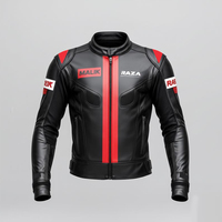 Meilleure vente, veste en cuir véritable imperméable faite à la main de haute qualité pour hommes, vestes de moto en cuir robustes sur mesure