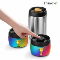 Cadeaux Souvenirs Spéciaux Tournoi 2026 – Grains de Café, Boîtes Scellées en Acier Inoxydable, Contenants Alimentaires, Contenants à Café Sous Vide
