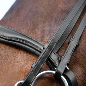 Weymouth Dressage Bridle - Black Sports & Entertainment Outdoor Abordable Luxury Sports Horse Racing Bridle Customization - Product Image 5