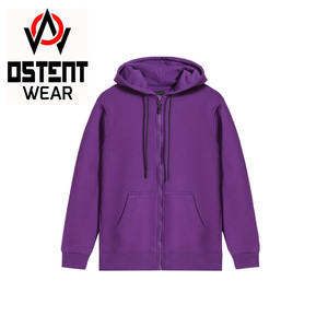 Nouvelle Arrivée – Blousons à Capuche Zippés Personnalisés en Gros pour Hommes et Femmes, 100% Coton Polaire, Chauds pour l'Hiver, Veste de Travail avec Poches, Séchage Rapide - Product Image 1