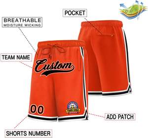 Pantalones cortos de baloncesto transpirables al por mayor de fábrica OEM, material deportivo de alto rendimiento para largas sesiones de práctica - Product Image 2