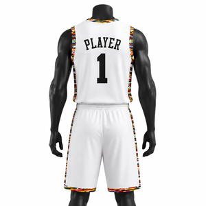 Conjunto de Uniforme para Equipo de Baloncesto, Camiseta sin Mangas y Pantalones Cortos, Ropa Deportiva de Secado Rápido - Product Image 2