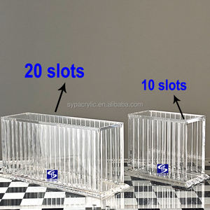 Vente personnalisée SYP pour les cartes classées PSA, support de rangement et d'affichage, cartes à collectionner SLABS, cartes de sport, boîte de collection en acrylique à 20 emplacements - Product Image 3