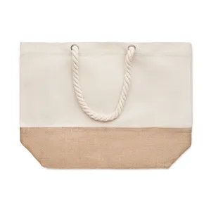 Borsa da Spiaggia in Tela di Cotone PANTAI Personalizzabile, Borse Promozionali per Merchandising - Product Image 2
