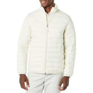 High Quality Men's Casual Outdoor Winter Puffer <b>Jacket</b> Thick Polyester Bubble Canvas Stand Duck Windproof <b>Heated</b> Zipper Closure - Product Image 1