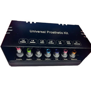 Kit de Implantes Protésicos Manuales Universales de Acero Inoxidable, Instrumentos Dentales de Precisión para la Colocación de Pilares y la Restauración de Implantes - Product Image 2