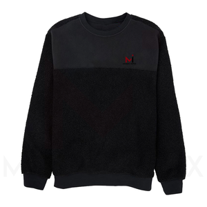 Mosaic Impex Sweatshirts surdimensionnés personnalisés pour hommes Col rond avec poches latérales et manches Vêtements d'hiver lourds - Product Image 5